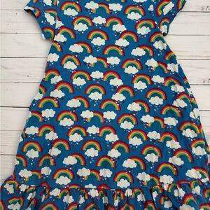 Mini Boden Colorful Rainbow Print Dress